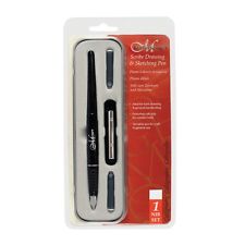 Ручка перьевая Scribe 2.3мм с конвертером и картриджем для левшей в пенале в блистере