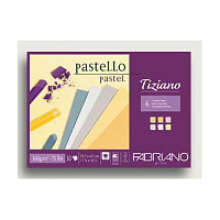 Альбом для пастели Tiziano (160г/м2 6 цветов 30 листов склейка по 1 стороне)