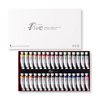 Набор акварельных красок ShinHan PWC 32 цв. по 15мл в картонной упаковке