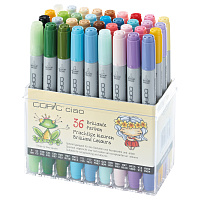 Набор маркеров Copic Ciao set Brilliant Colors 36 маркеров в пластиковой упаковке
