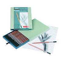 Набор чернографитных карандашей Design (12 штук в подарочной упаковке)