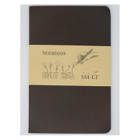 Блокнот Colored notebook (80г/м2, 13.5*21см, 48 листов, 4 цвета бумаги книжный переплет (сшитый)