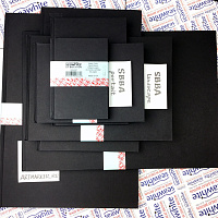 Скетчбук Seawhite Black Cloth Hardbacked Sketchbook (92 стр., 140 gsm)