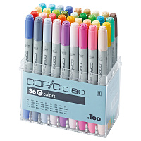 Набор маркеров Copic Ciao set C 36 маркеров в пластиковой упаковке