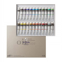 Набор масляных красок ShinHan Professional 24 тубы по 20мл в картонной упаковке