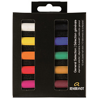 Набор сухой пастели Rembrandt 10цв основные цвета