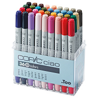 Набор маркеров Copic Ciao set D 36 маркеров в пластиковой упаковке