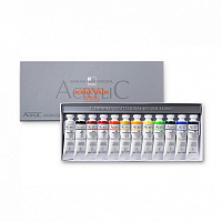 Набор акриловых красок ShinHan Professional 12 цв. по 20мл в картонной упаковке