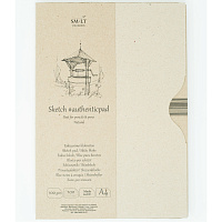 Альбом Authentic Natural (100г/м2 A4 100 белых листов в папке склейка по длинной стороне)