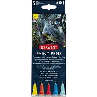 Набор капиллярных ручек Derwent Paint Pen №1 (5 штук)