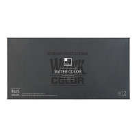 Набор акварельных красок Shinhan Professional 12 цв. по 12мл в картонной упаковке