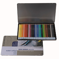 Набор акварельных карандашей Royal Talens Van Gogh (36 цветов в металлической упаковке)