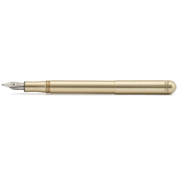 Ручка перьевая Liliput Eco Brass латунный корпус в подарочном футляре